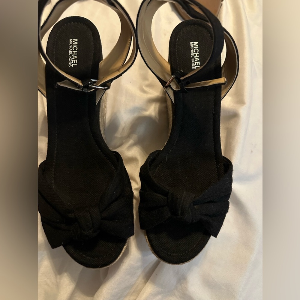Reno black Michael Kors wedges black size 11